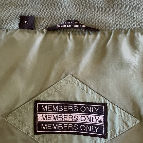Members Only Vintage Jacket - Picture 3 of 5